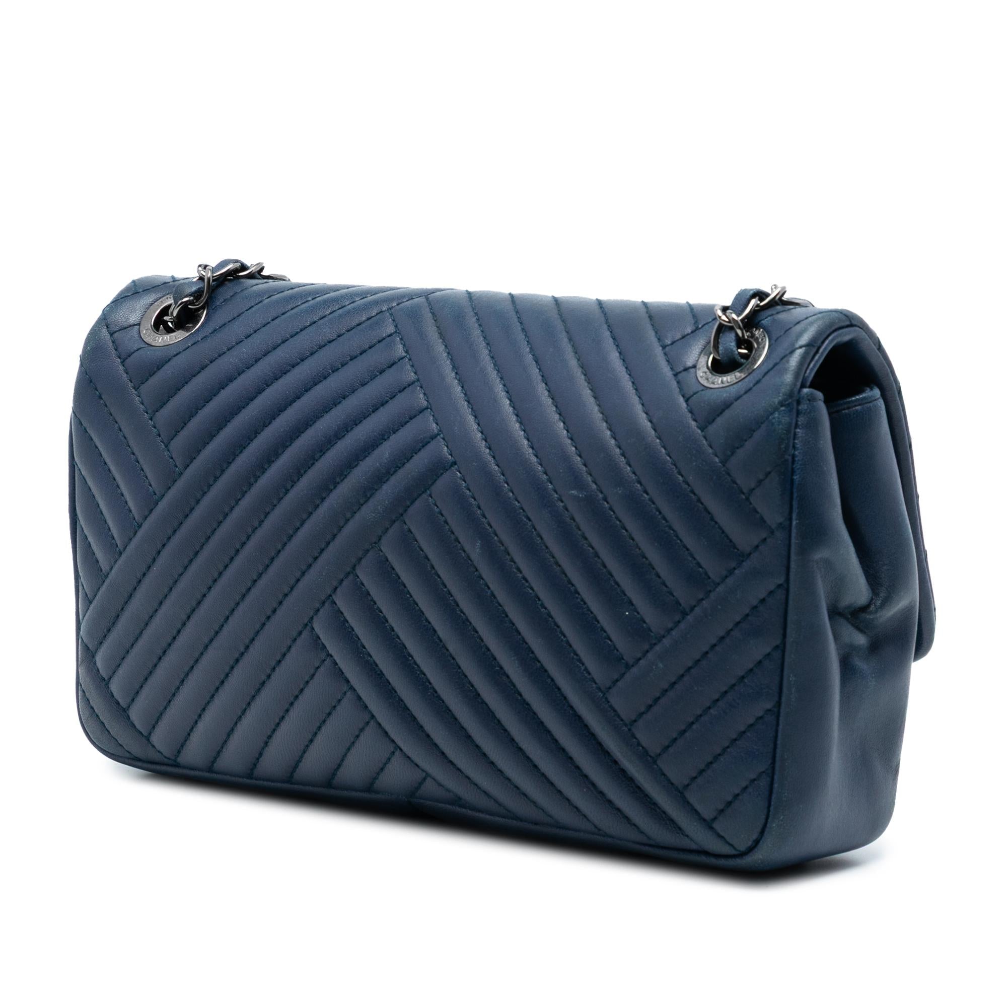 Chanel Small Lambskin CC Crossing Flap