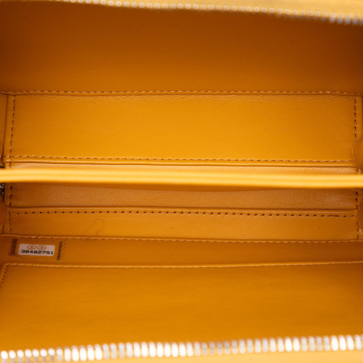 Chanel Small Lambskin CC Filigree Incognito Vanity Case