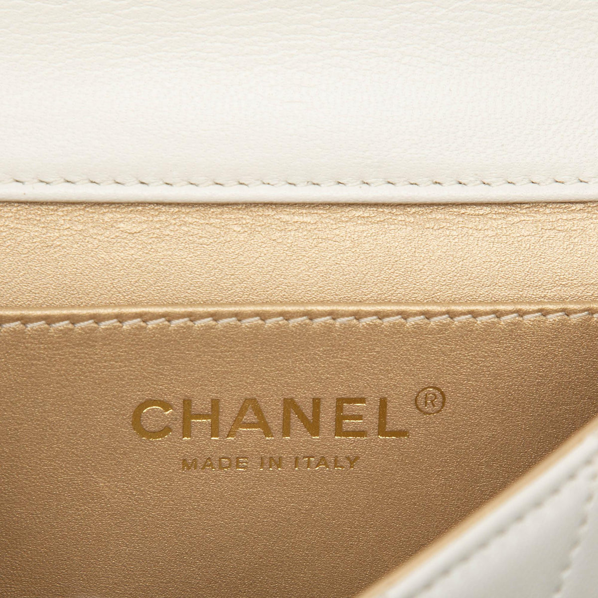 Chanel Small Lambskin Chic Pearls Flap