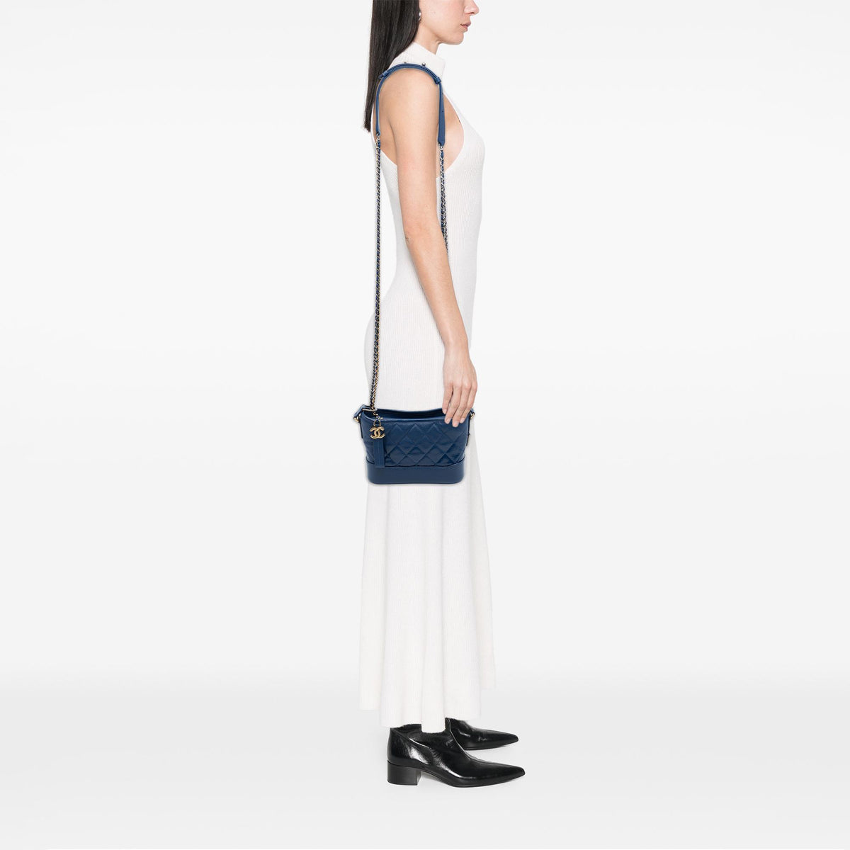 Chanel Small Lambskin Gabrielle Crossbody