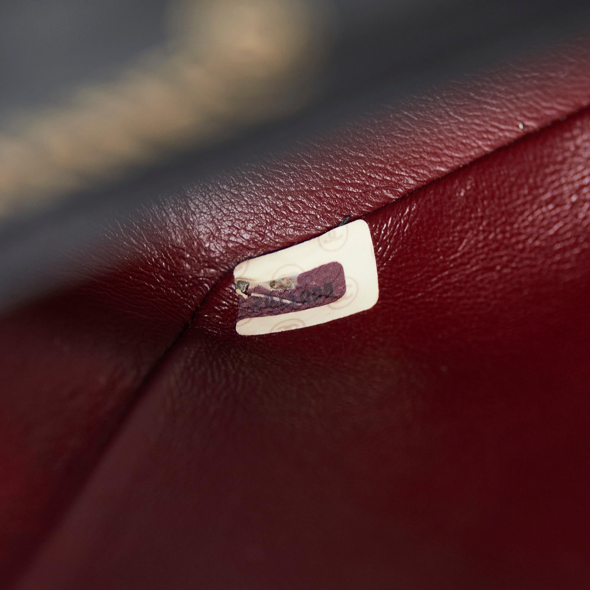 Chanel Small Lambskin Kelly Top Handle Bag (SHG-vYxH1m)