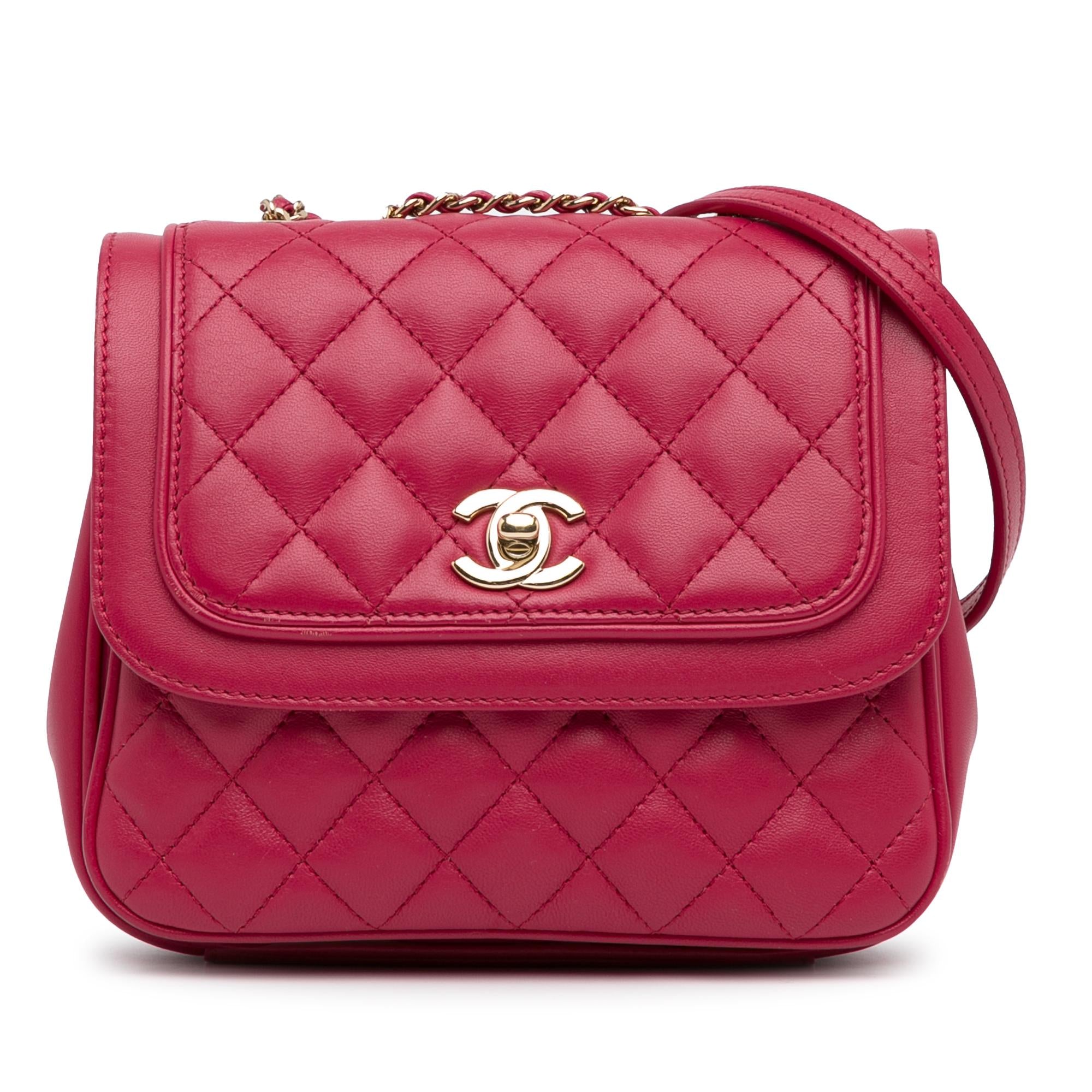 Chanel Small Lambskin Lovely Day Flap (SHG-3FI4mw)
