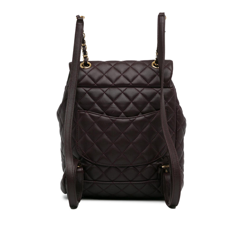 Chanel Small Lambskin Urban Spirit Backpack SHG Oeo9PI LuxeDH