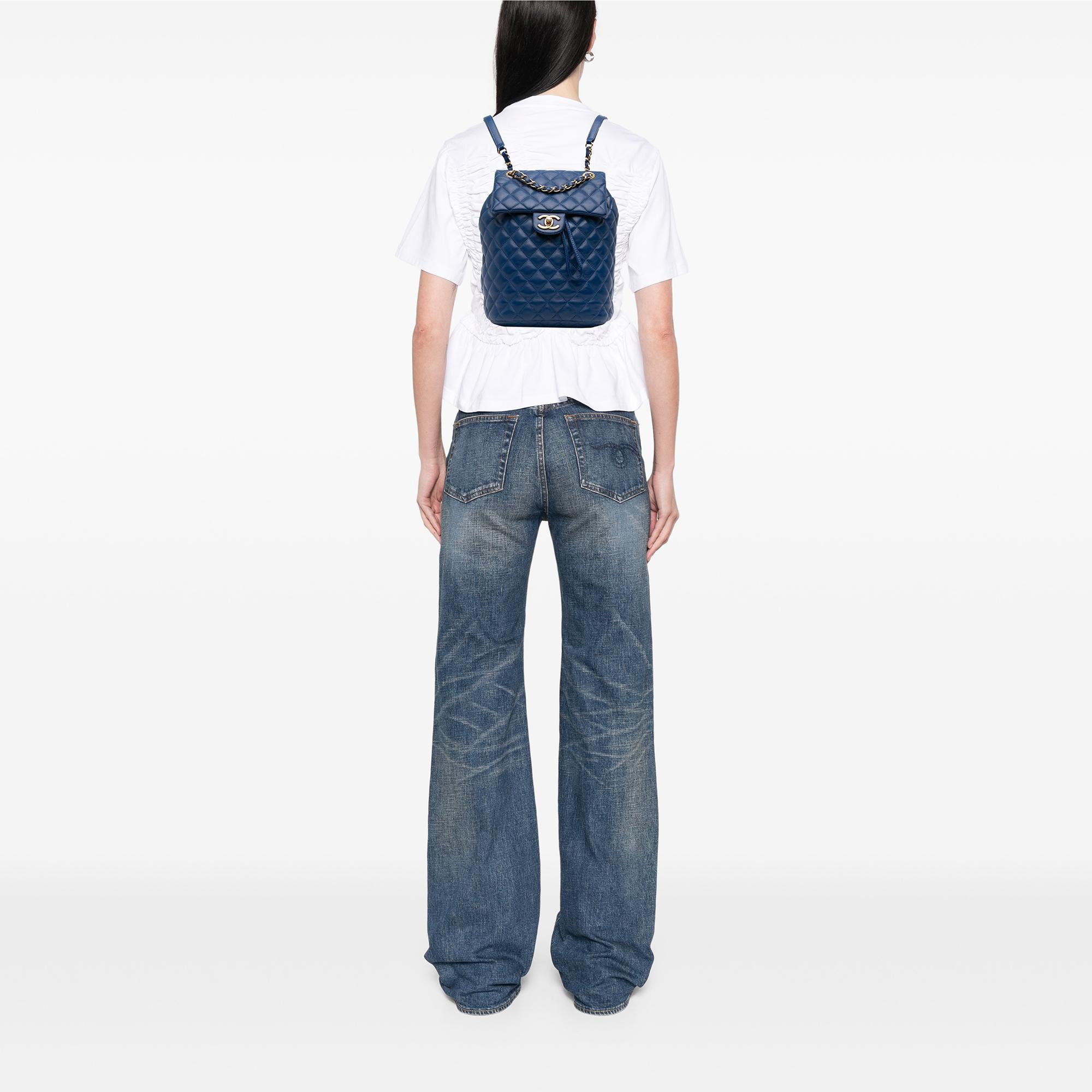 Chanel Small Lambskin Urban Spirit Backpack