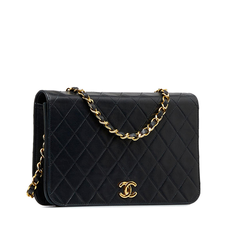 Chanel Small Matelasse Lambskin Chain Shoulder Bag (SHG-t9i4S0