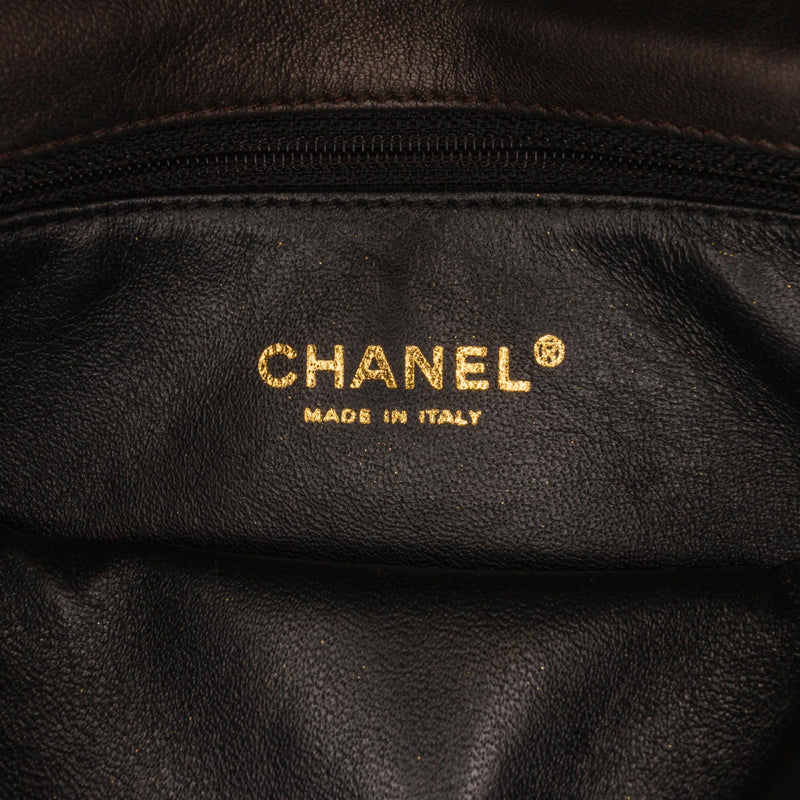 Chanel Small Metallic Iridescent Pearl CC Crystal Single Flap Bag (SHG-EHwOc9)