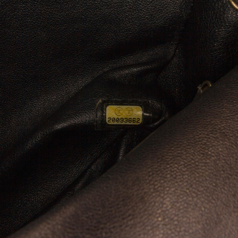 Chanel Small Metallic Iridescent Pearl CC Crystal Single Flap Bag (SHG-EHwOc9)