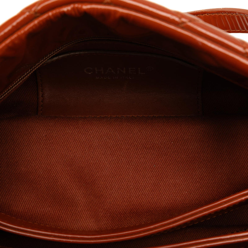 Chanel Small Patent Just Mademoiselle Shoulder Bag (SHG-eDqWnL)