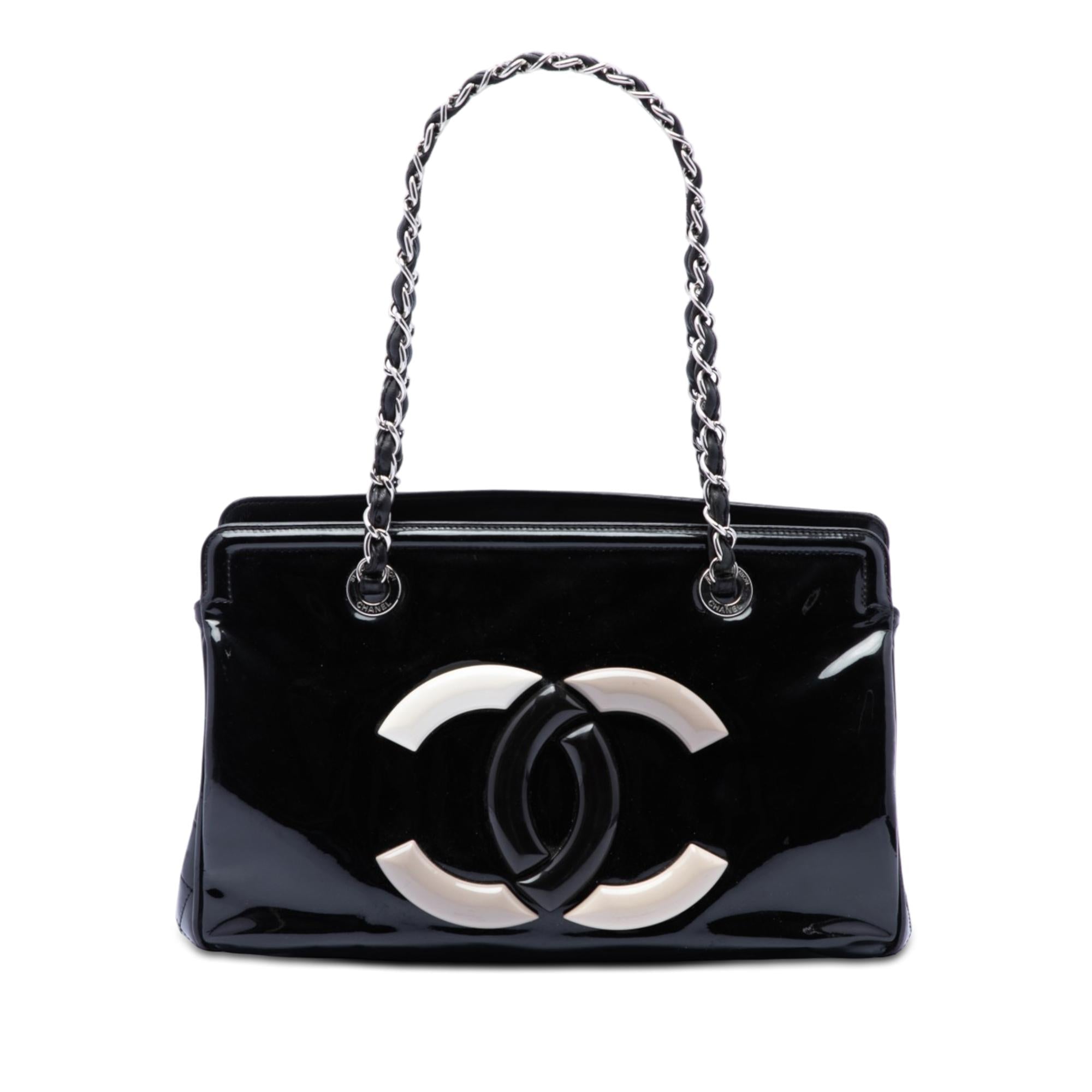 Chanel Small Patent Lipstick Tote