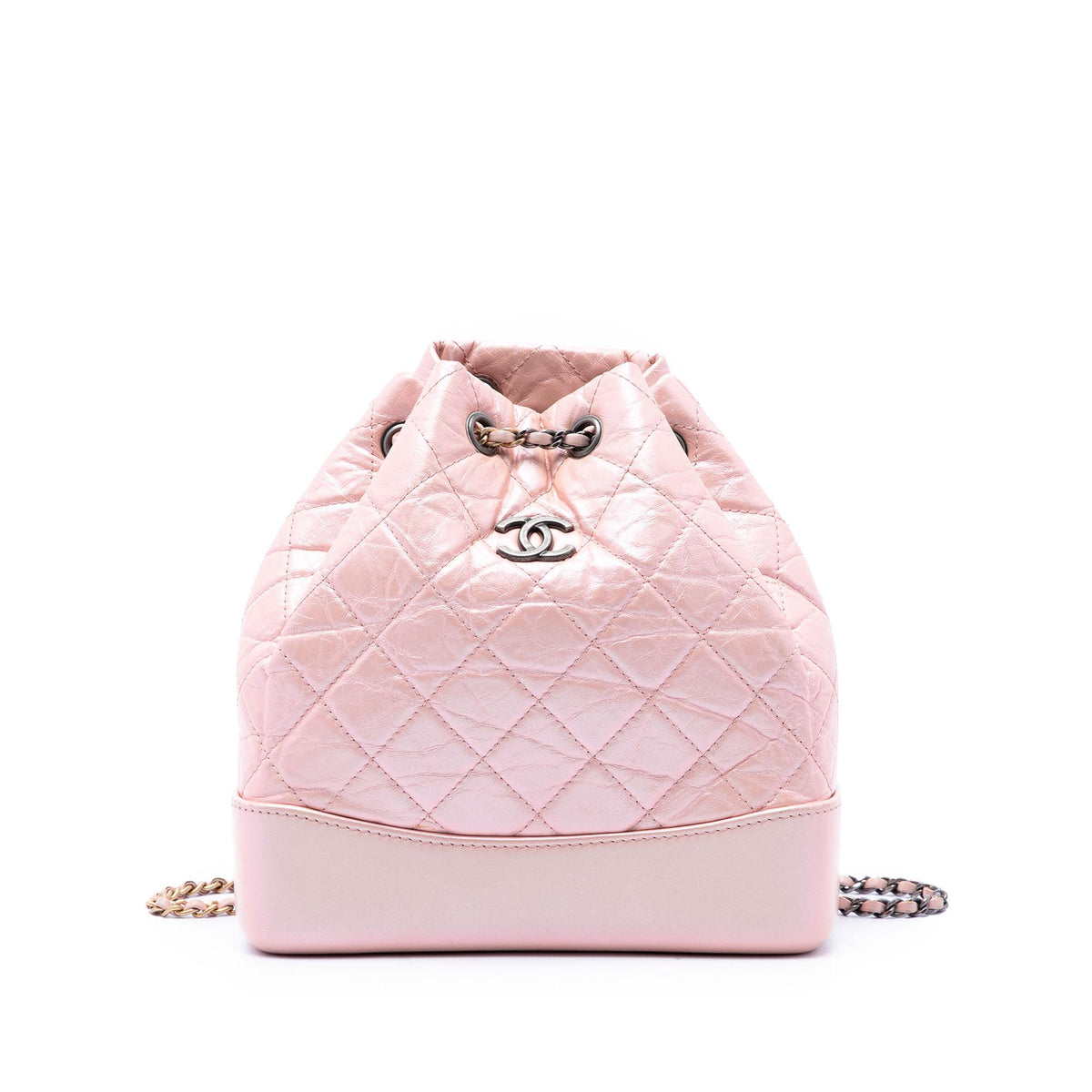Chanel Small Quilted Aged Calfskin Gabrielle Backpack