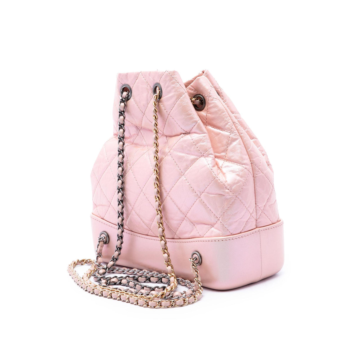 Chanel Small Quilted Aged Calfskin Gabrielle Backpack