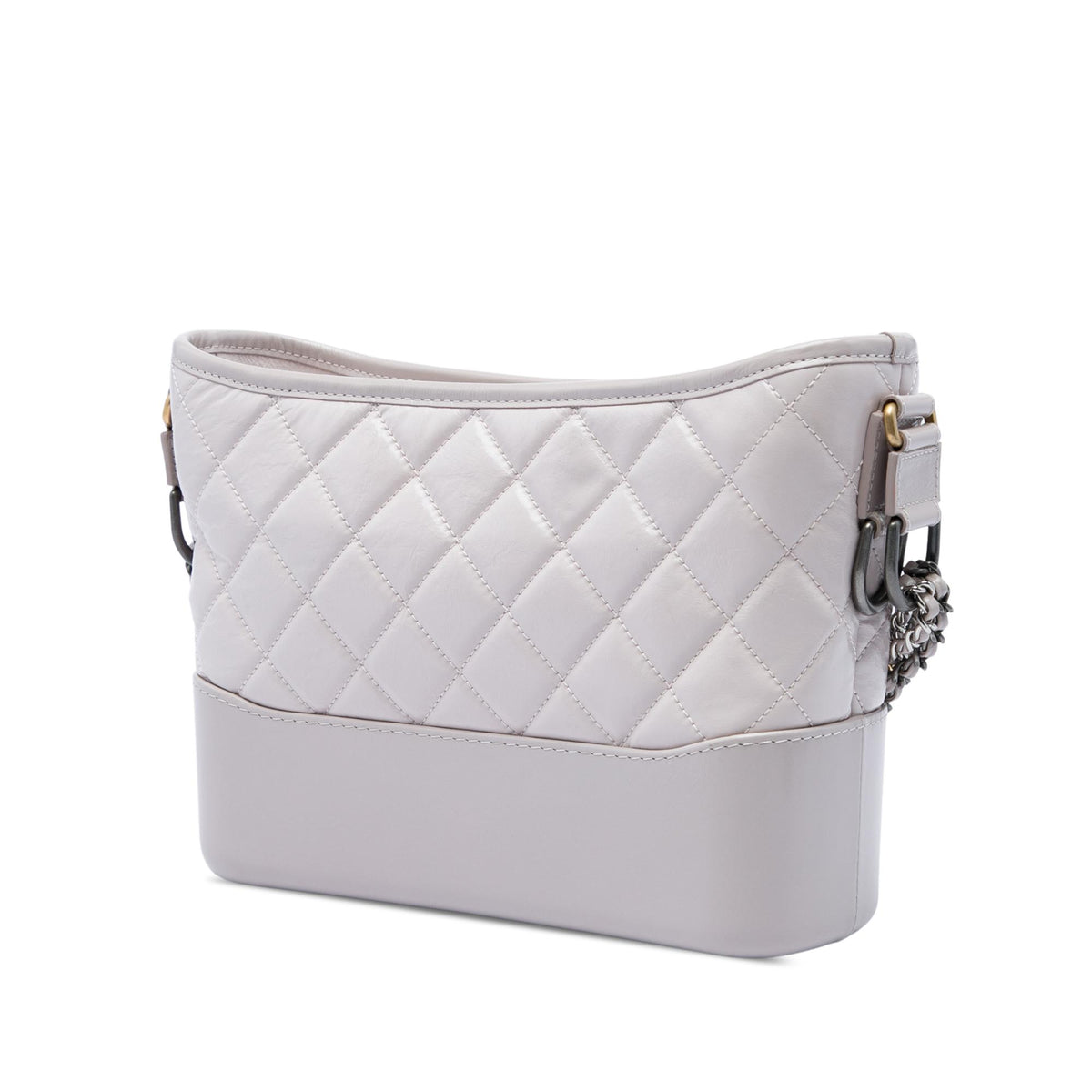 Chanel Small Quilted Aged Calfskin Gabrielle Hobo
