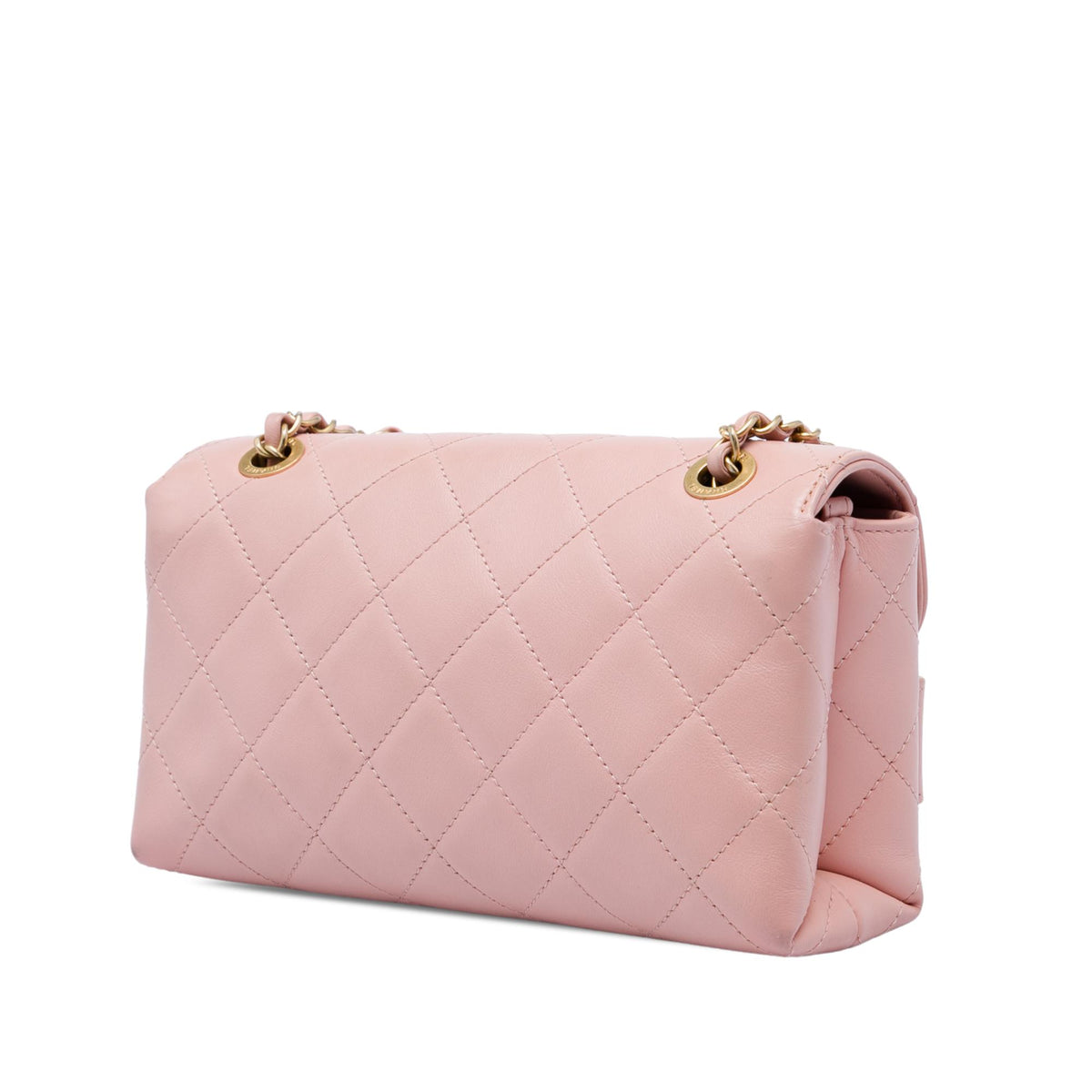 Chanel Small Quilted Calfskin Enchained Flap