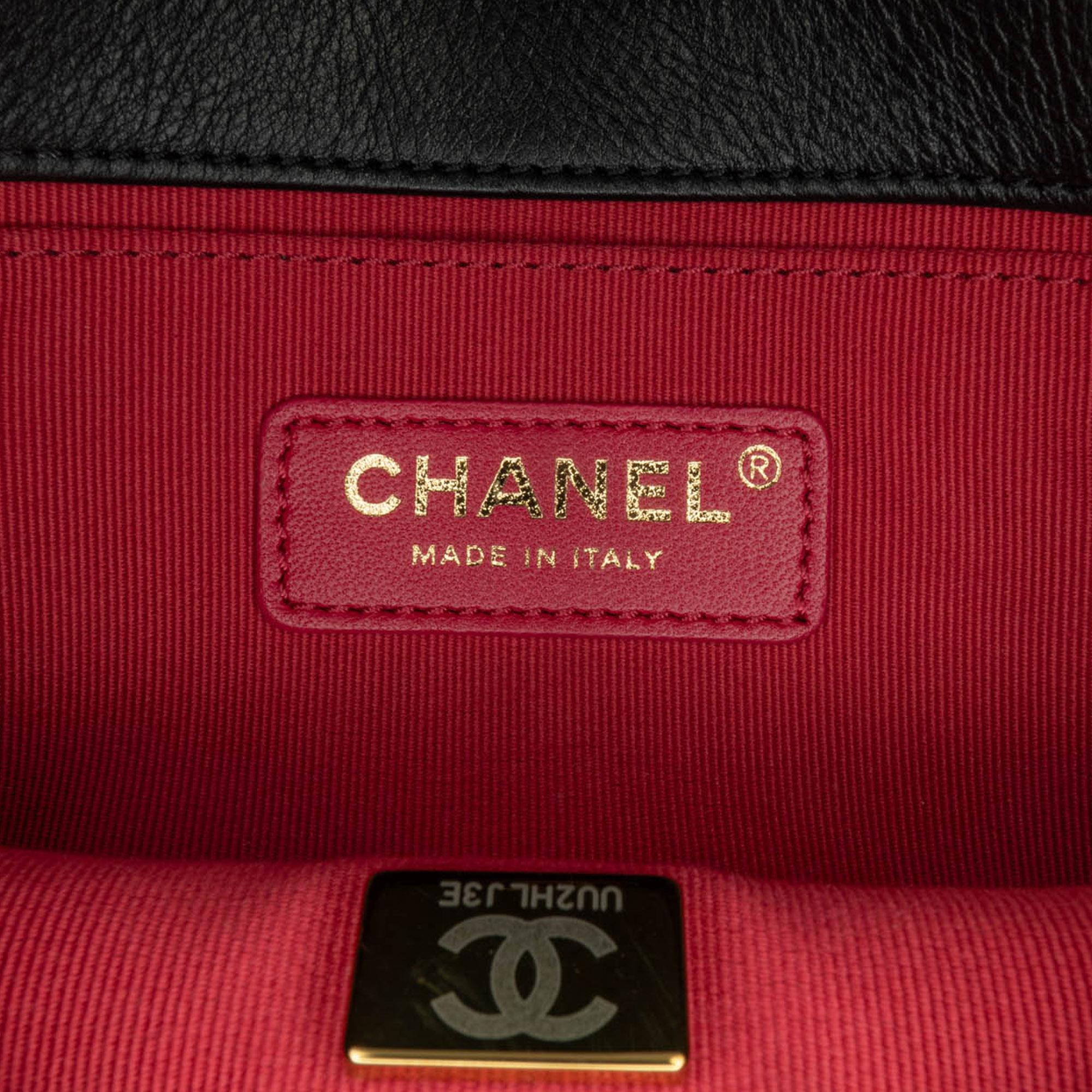 Chanel Small Quilted Calfskin Framing Chain Flap