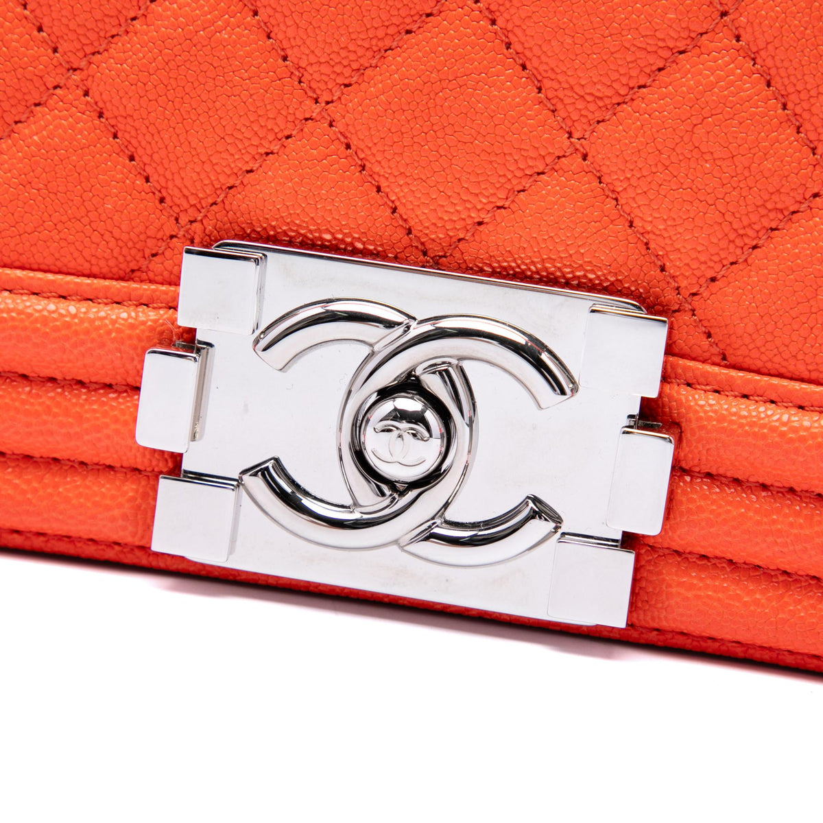 Chanel Small Quilted Caviar Boy Flap