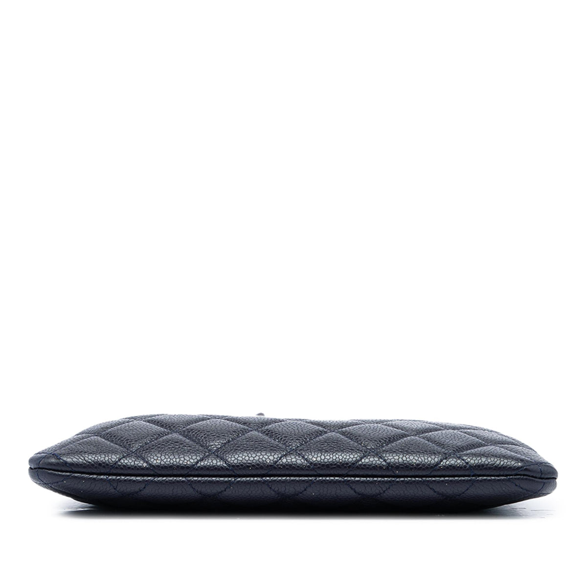 Chanel Small Quilted Caviar O Case Clutch