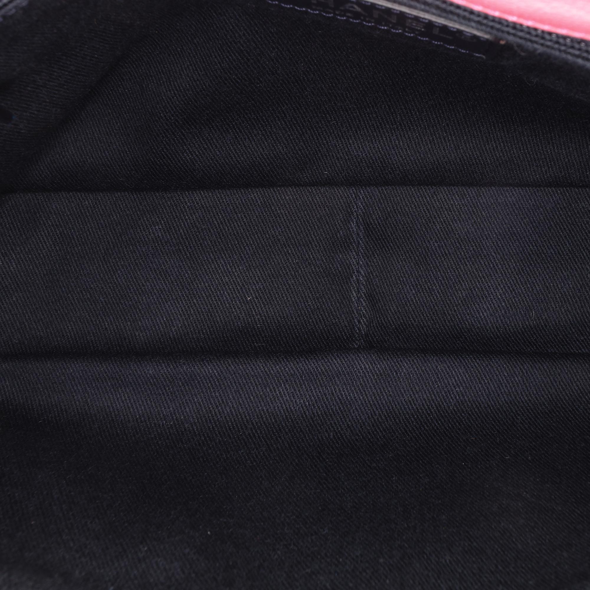 Chanel Small Quilted Goatskin Double Carry Waist Chain Flap