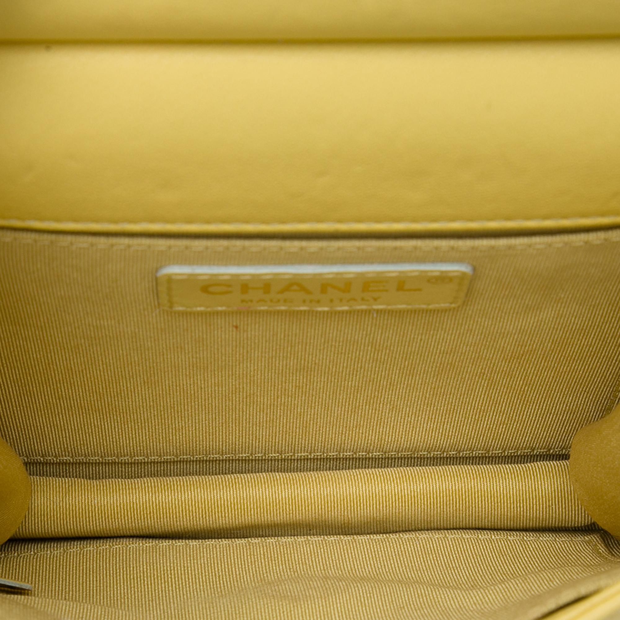 Chanel Small Quilted Lambskin Chic Pearls Flap