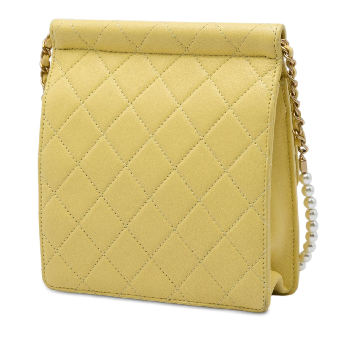 Chanel Small Quilted Lambskin Chic Pearls Flap