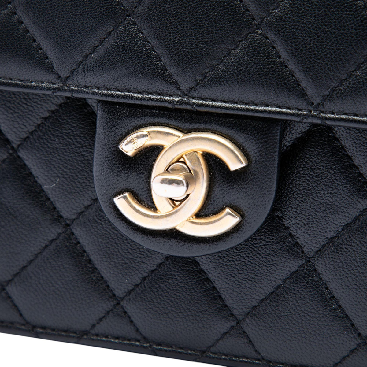 Chanel Small Quilted Lambskin Chic Pearls Flap