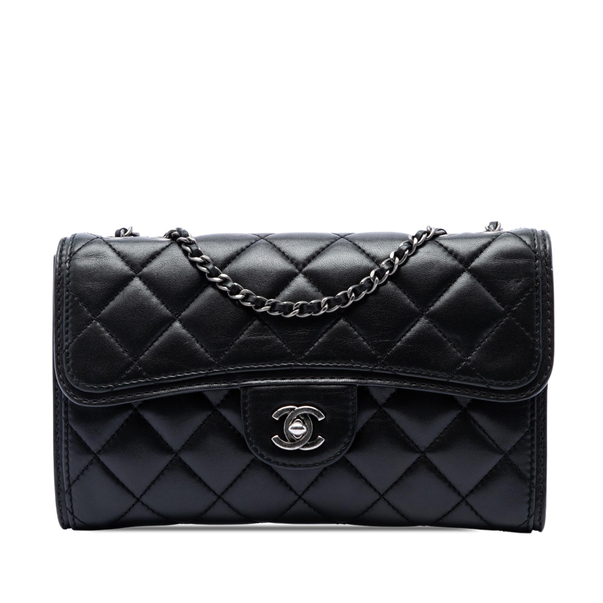 Chanel Small Quilted Lambskin Citizen Zip Flap