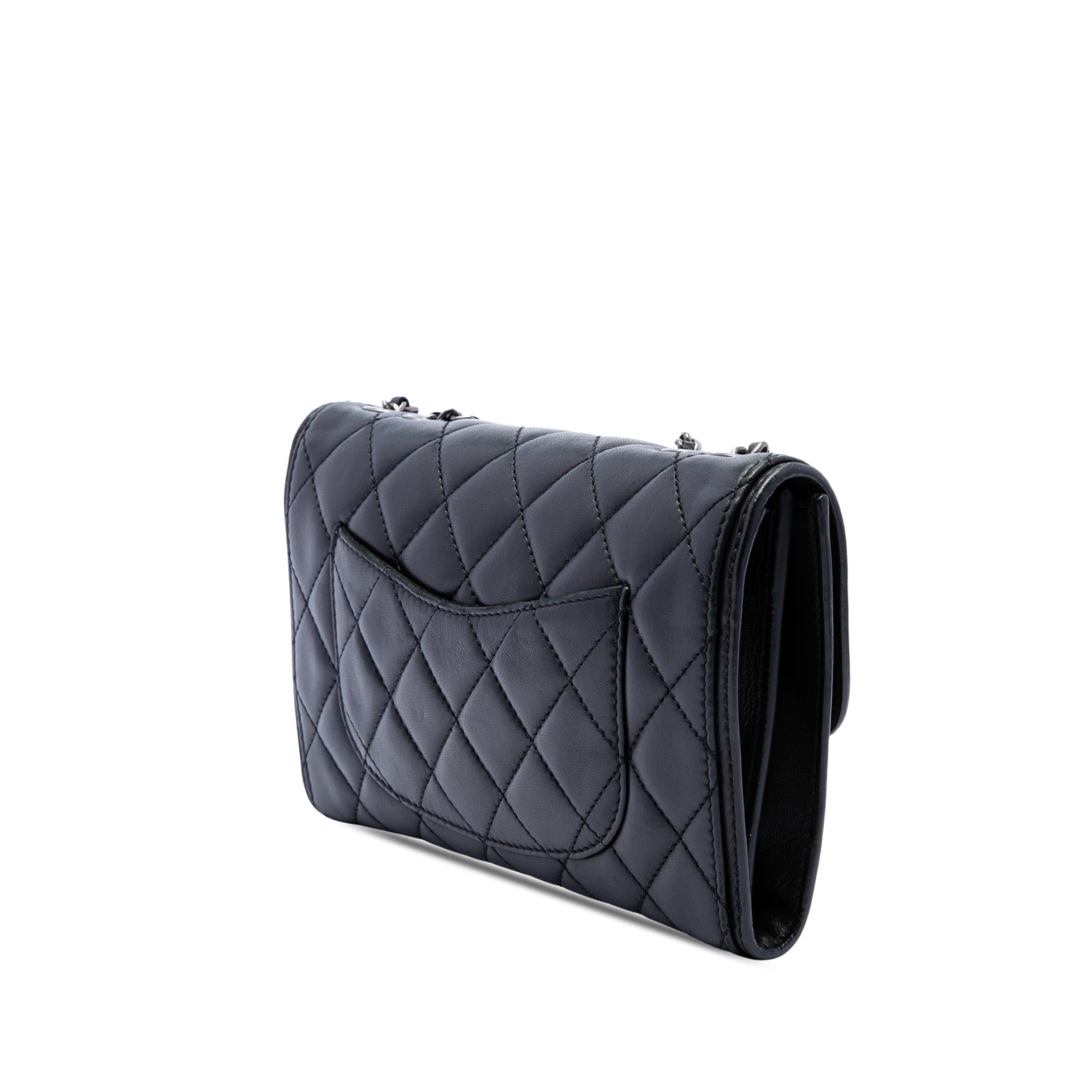 Chanel Small Quilted Lambskin Citizen Zip Flap