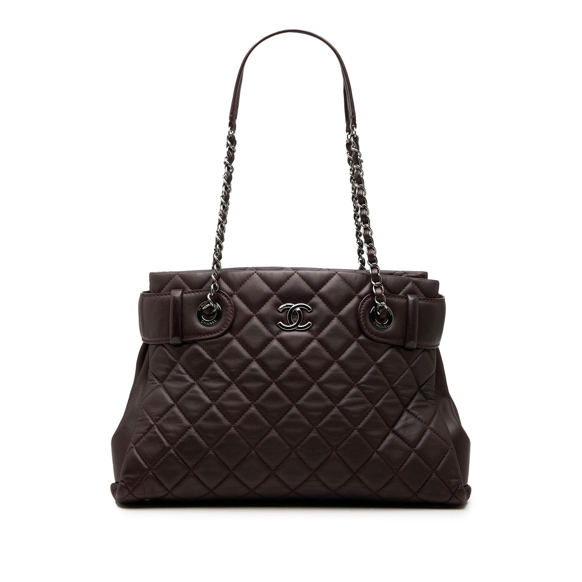 Chanel Small Quilted Lambskin Coco Loop Tote