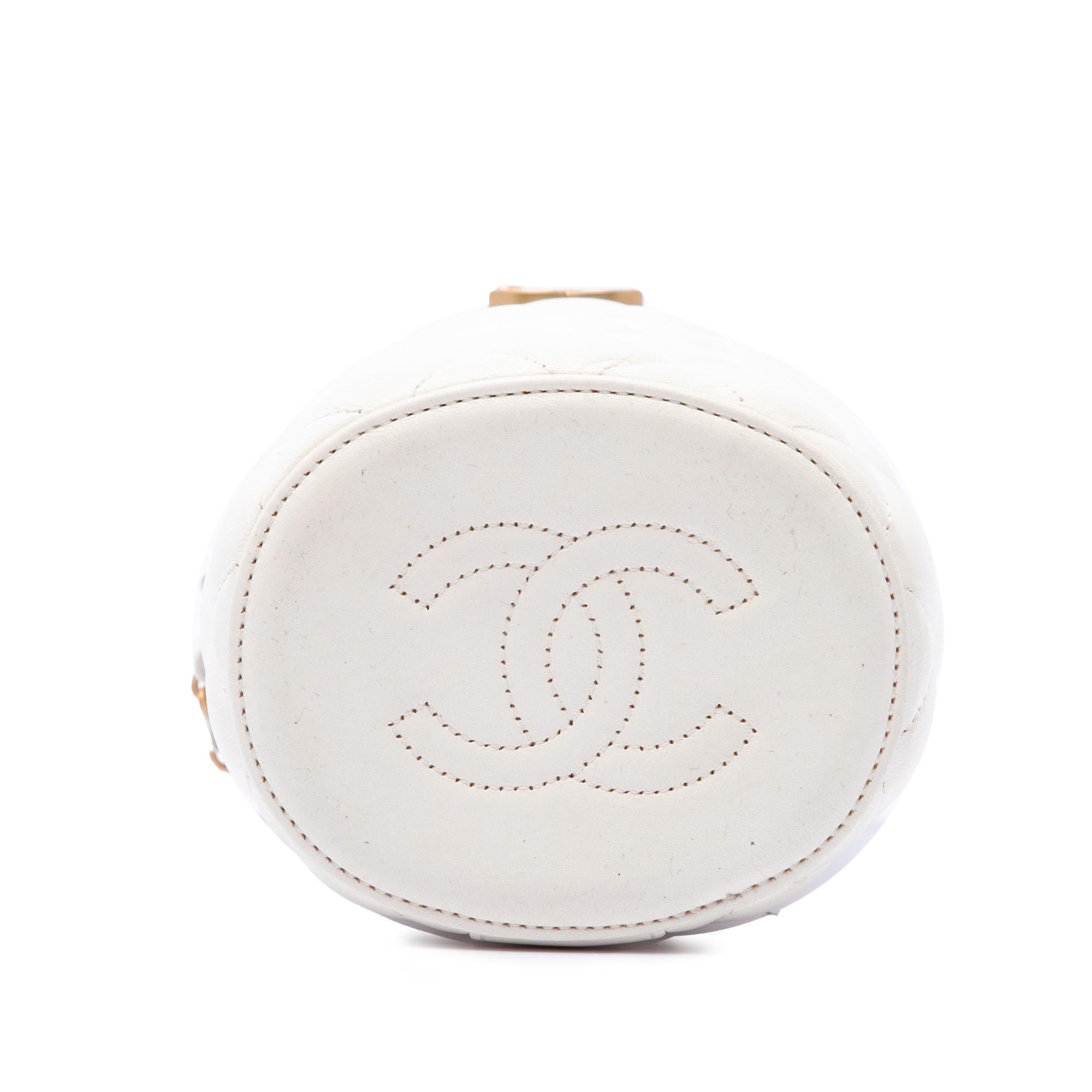 Chanel Small Quilted Lambskin Crown Box Bag