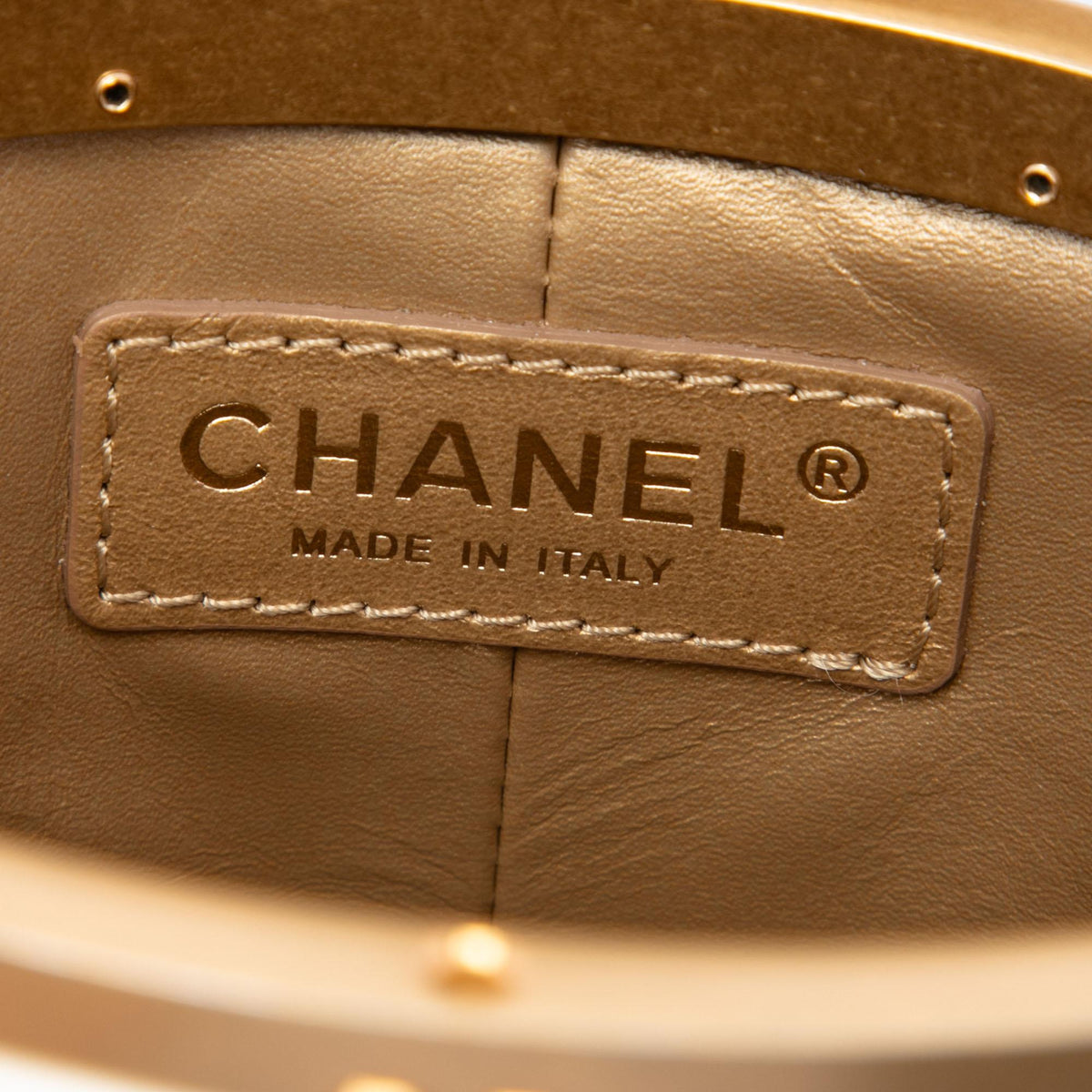 Chanel Small Quilted Lambskin Crown Box Bag