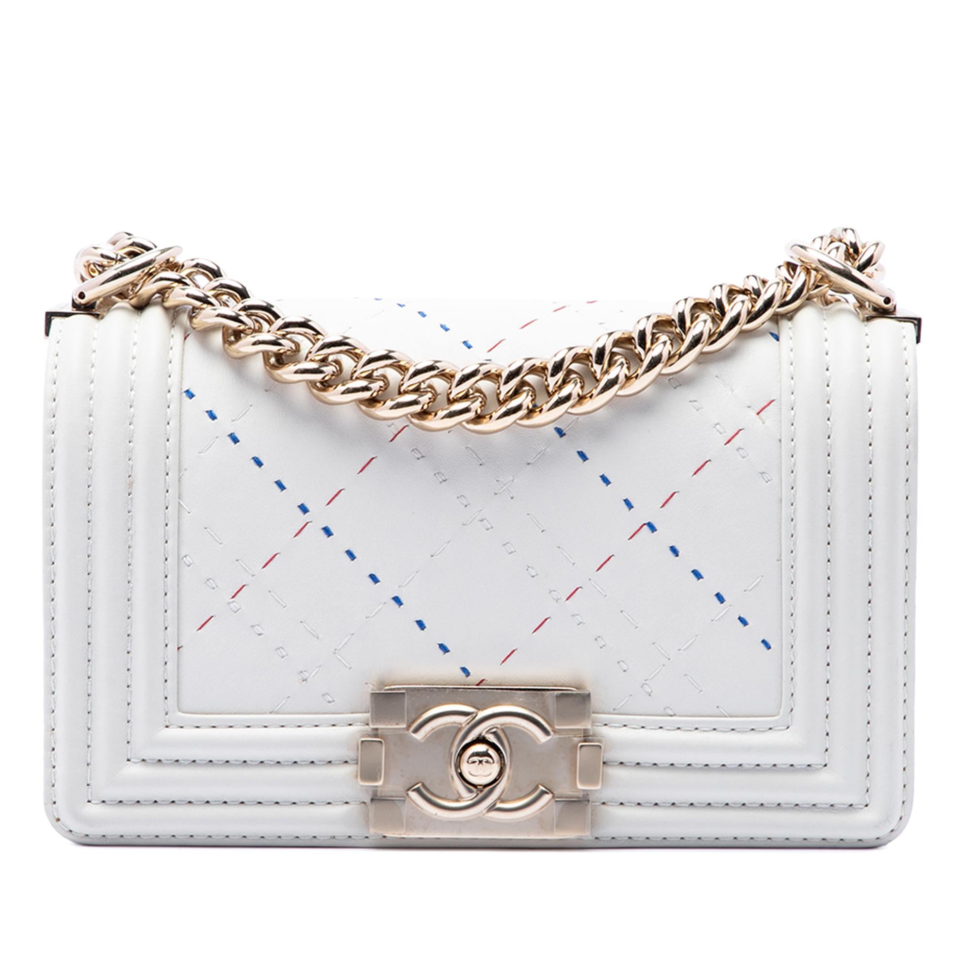 Chanel Small Quilted Lambskin Cruise Line Boy Flap