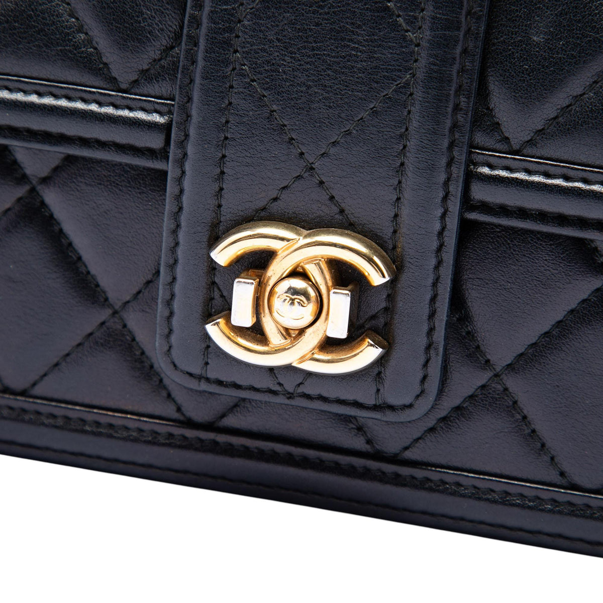 Chanel Small Quilted Lambskin Elegant CC Flap Wallet on Chain