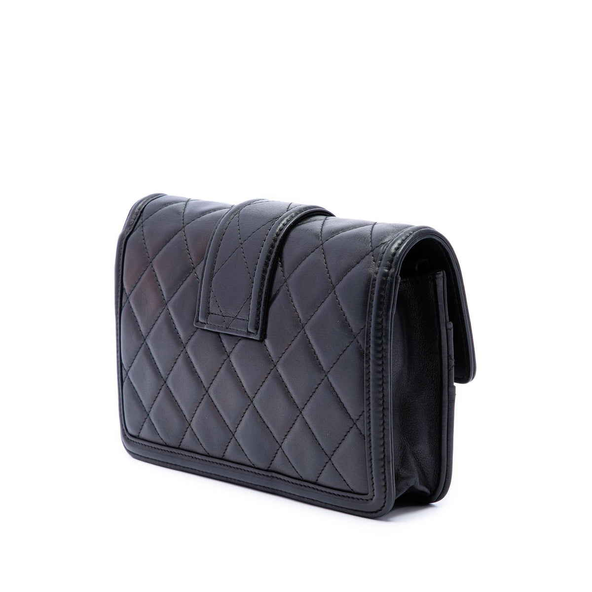Chanel Small Quilted Lambskin Elegant CC Flap Wallet on Chain