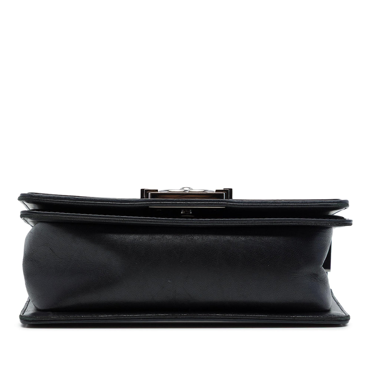 Chanel Small Quilted Patent Boy Flap