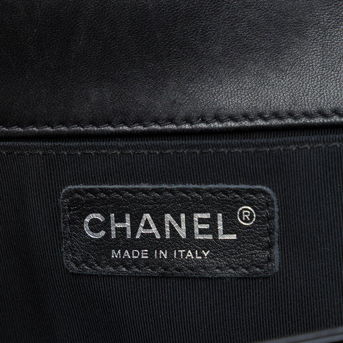 Chanel Small Quilted Patent Boy Flap