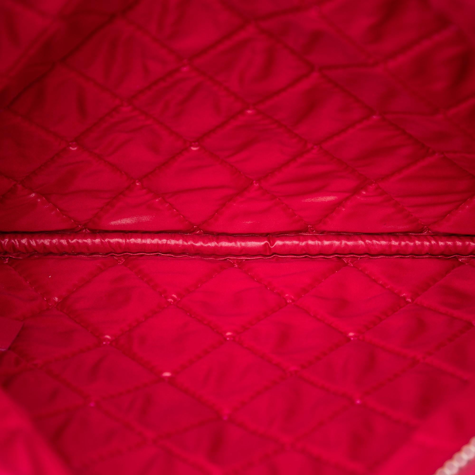 Chanel Small Quilted Patent O Case Clutch