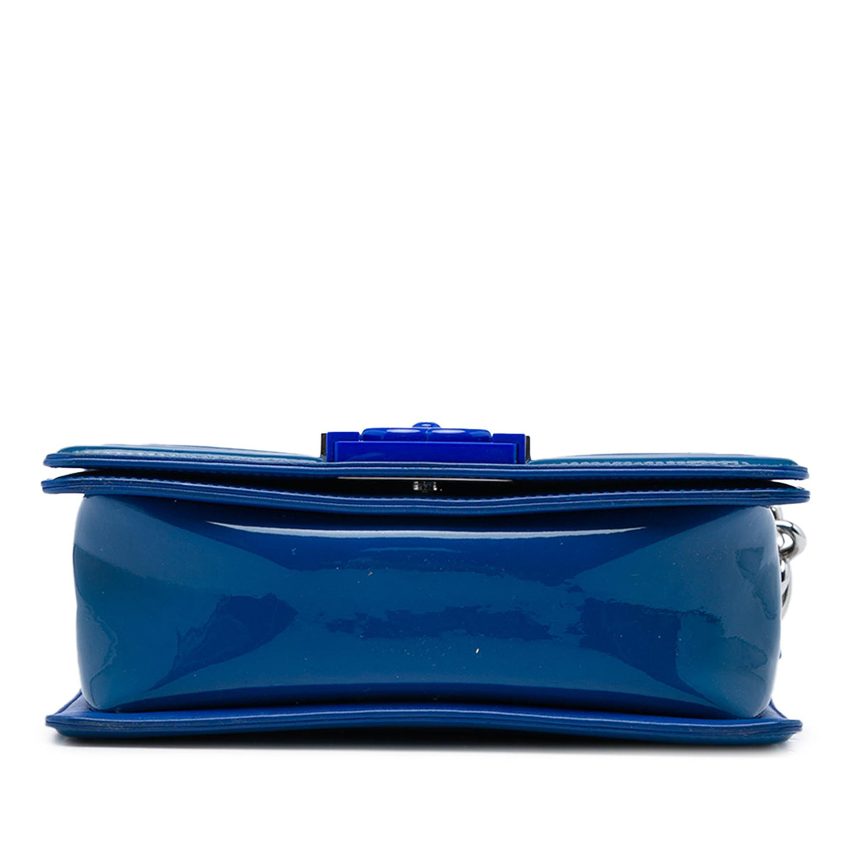 Chanel Small Quilted Patent and Acrylic Boy Flap