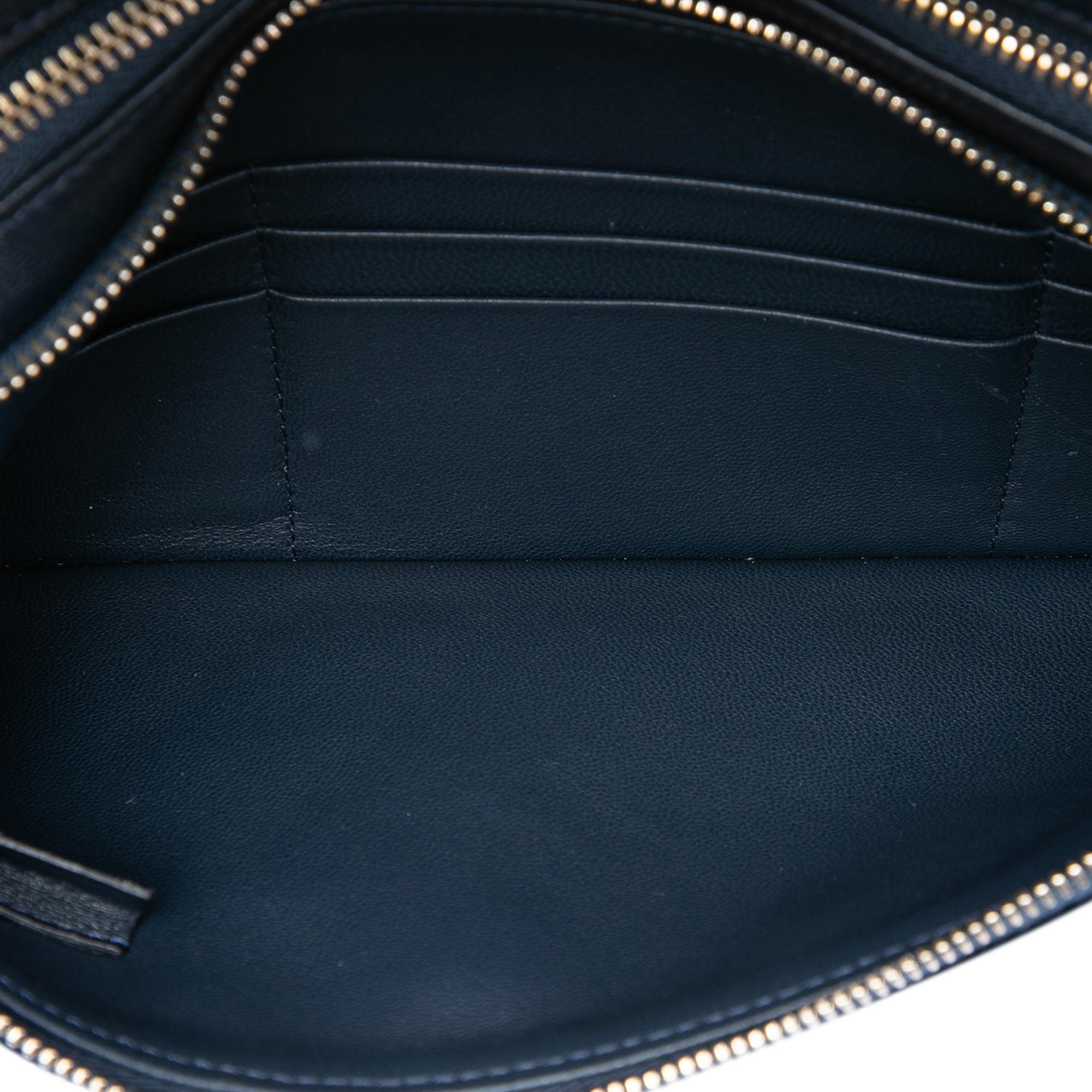 Chanel Small Quilted Velvet 31 Clutch