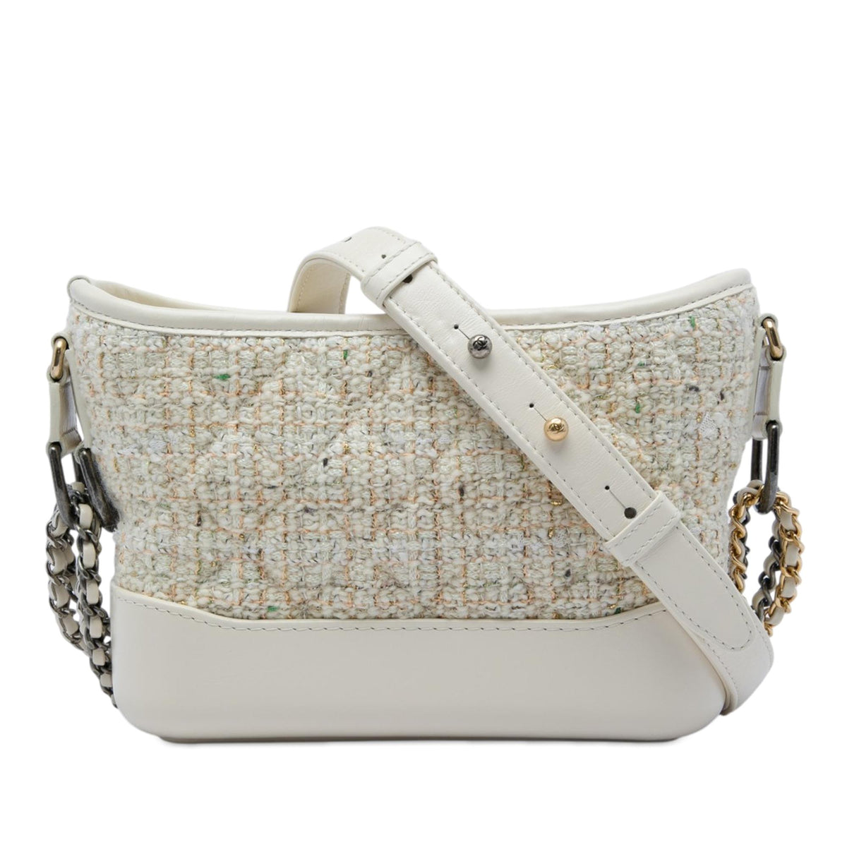 Chanel Small Tweed and Calfskin Gabrielle Crossbody