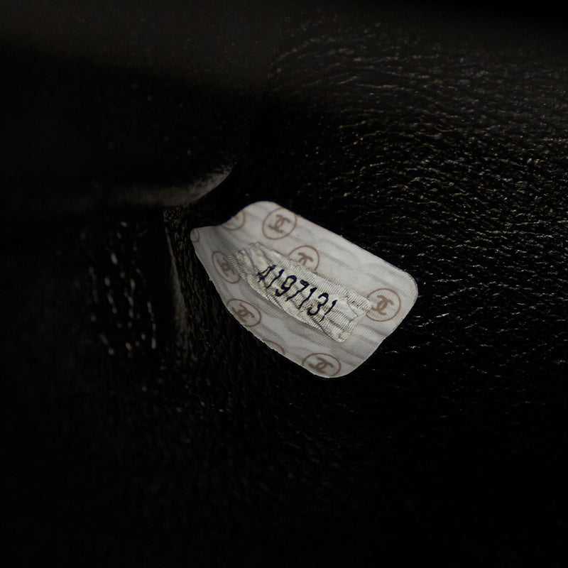 Chanel So Black Matelasse Patent Leather Single Flap Bag (SHG-eJHtIM)