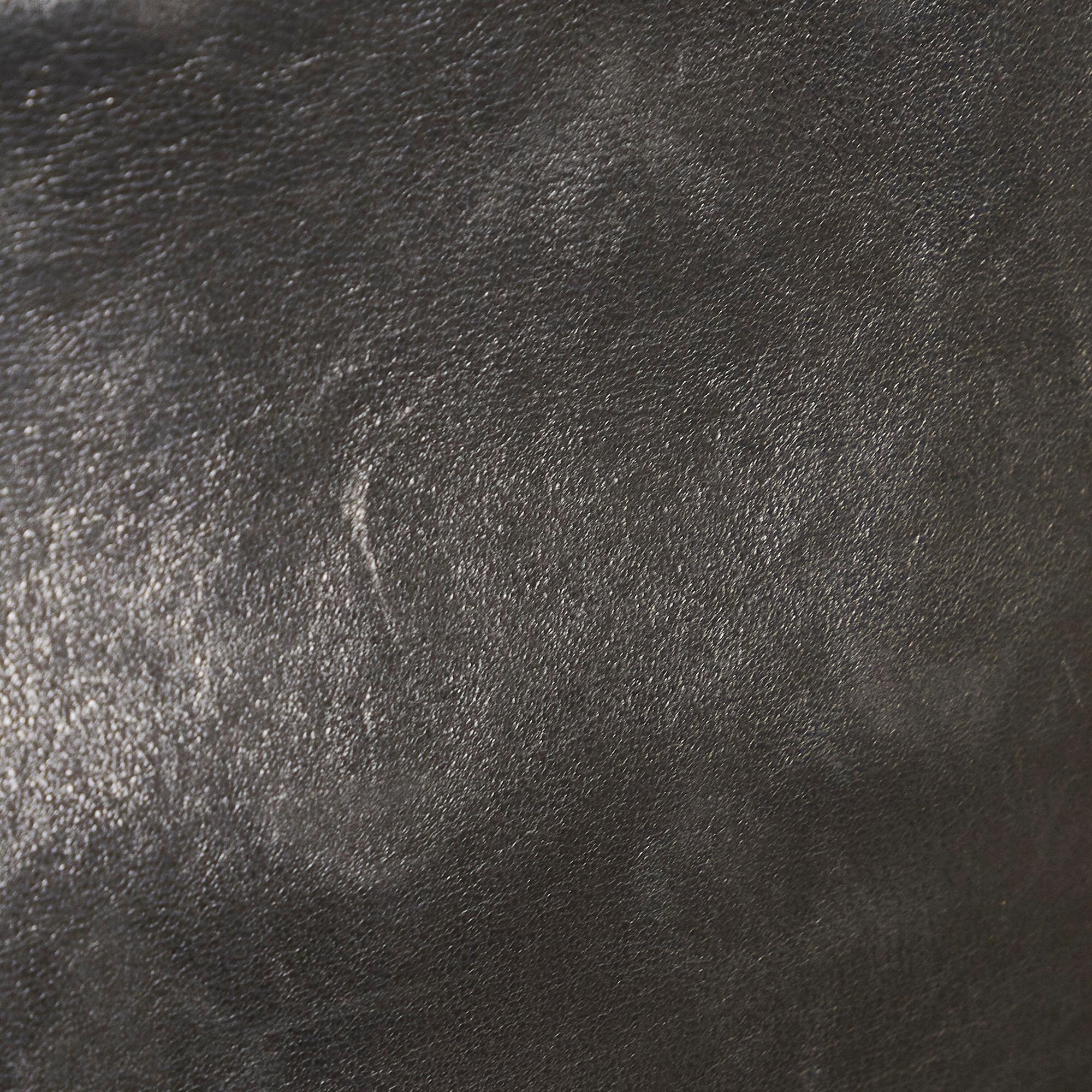 Chanel So Black Matelasse Patent Leather Single Flap Bag (SHG-XAF9hI)