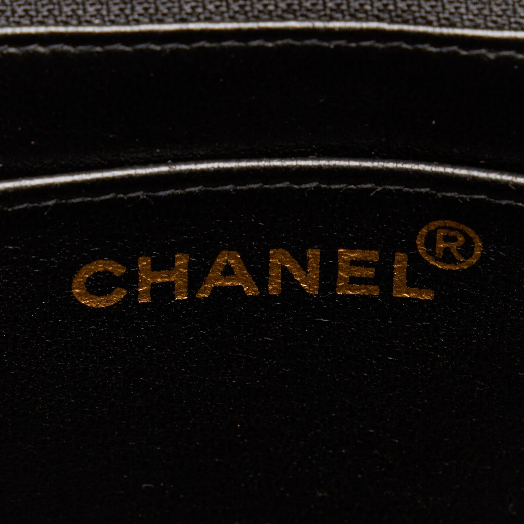 Chanel So Black Matelasse Patent Leather Single Flap Bag (SHG-XAF9hI)