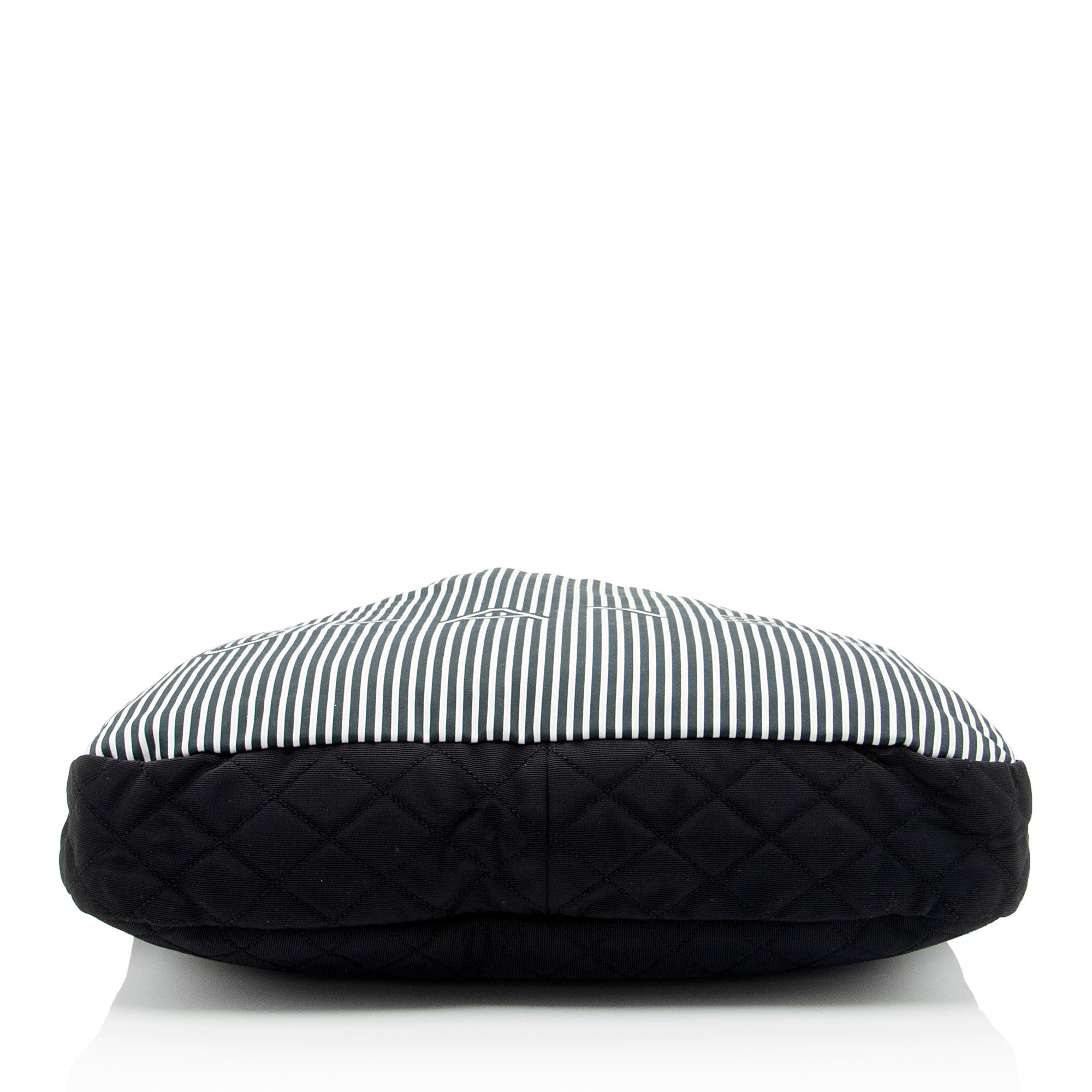 Chanel Striped Canvas Rialto Shoulder Bag (SHF-BaPjh9)