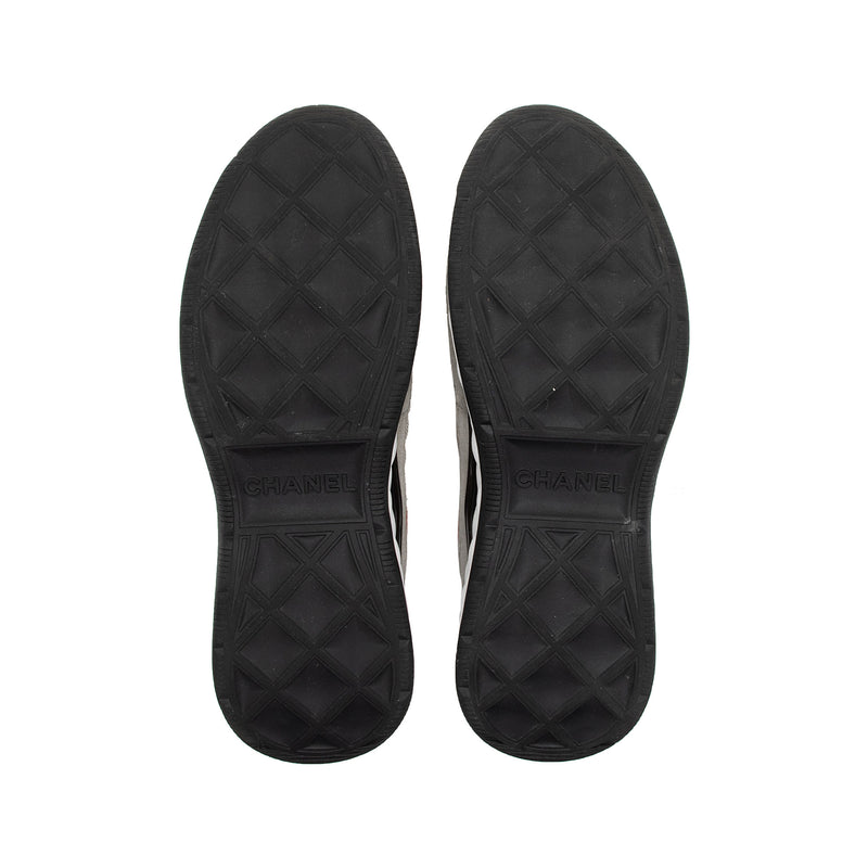 Chanel Mens Black Suede Mesh Trainer - Ākaibu Store