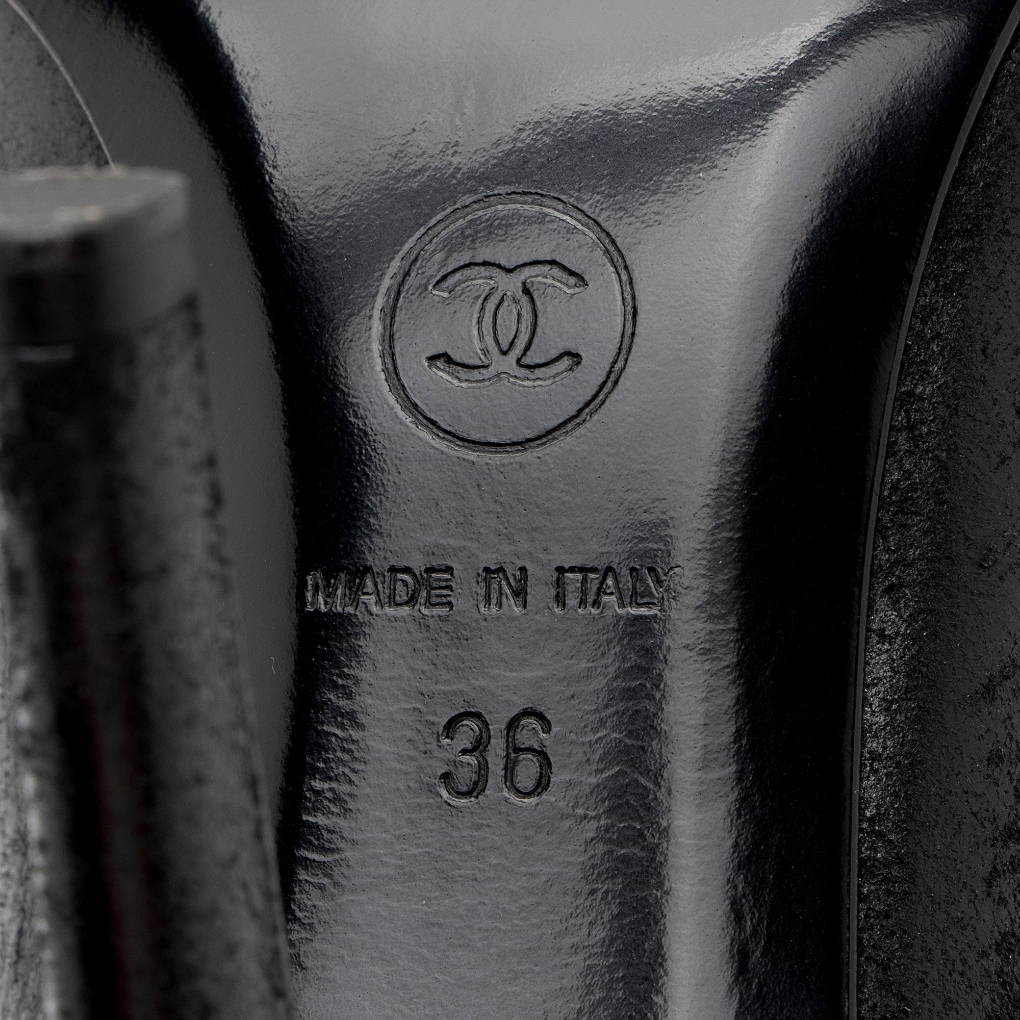 Chanel Suede Pearl CC Pumps - Size 6 / 36 (SHF-9755Wr)