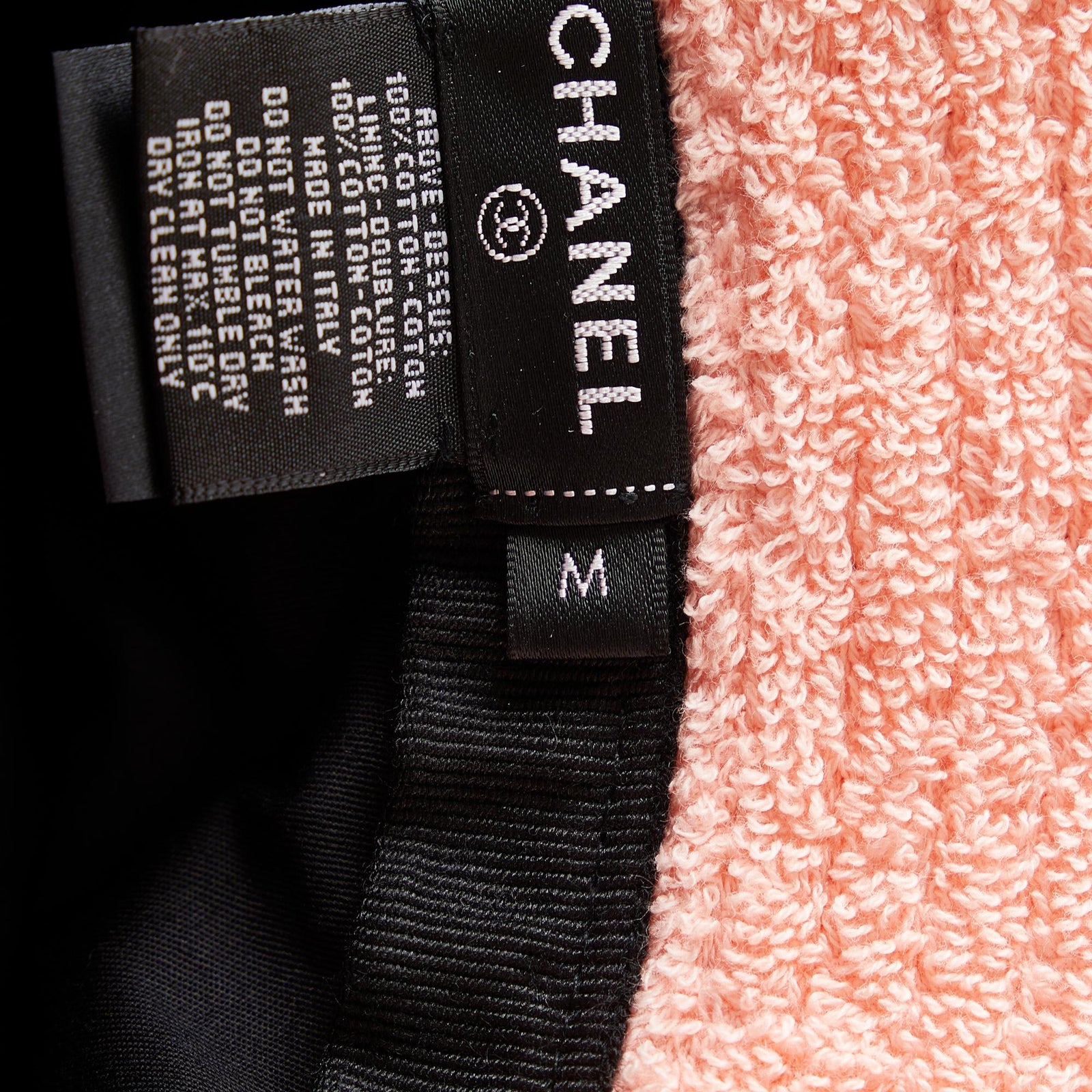 Chanel terry bucket hat discount