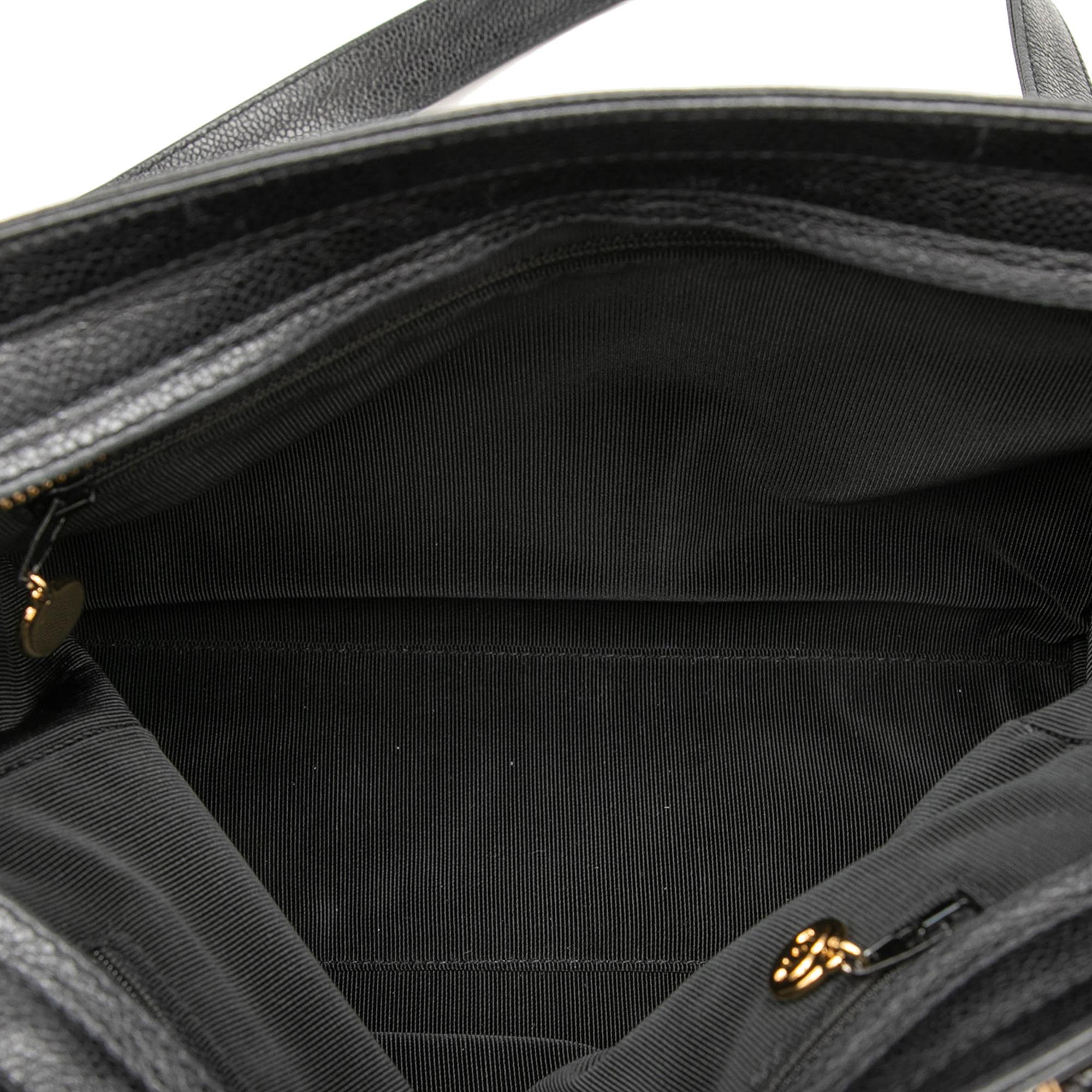 Chanel Triple CC Caviar Shoulder Bag