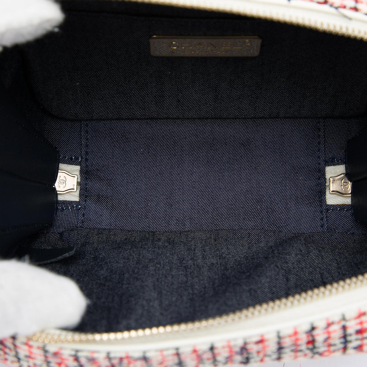Chanel Tweed CC Mania Camera Bag