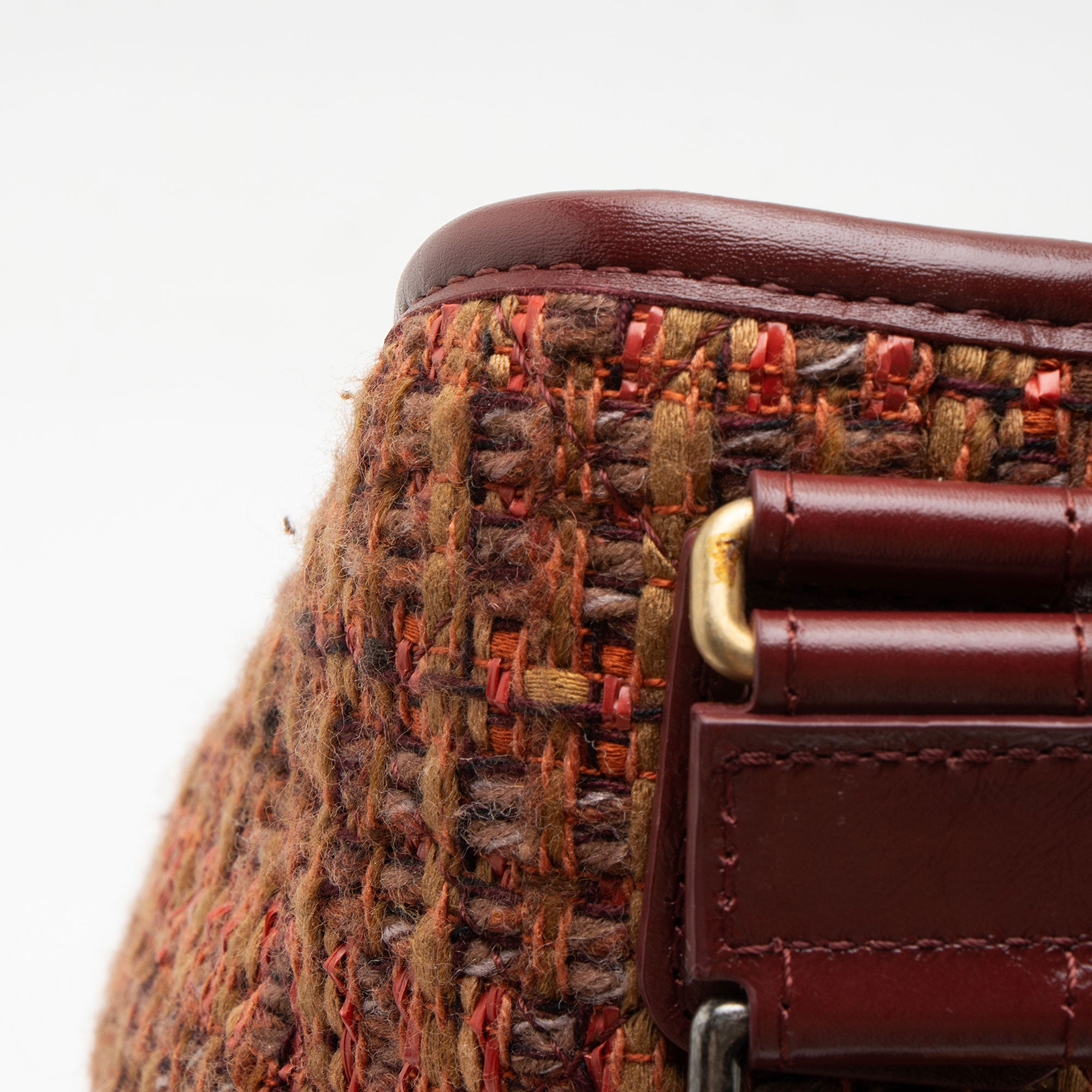 Chanel Tweed Calfskin Gabrielle Medium Hobo