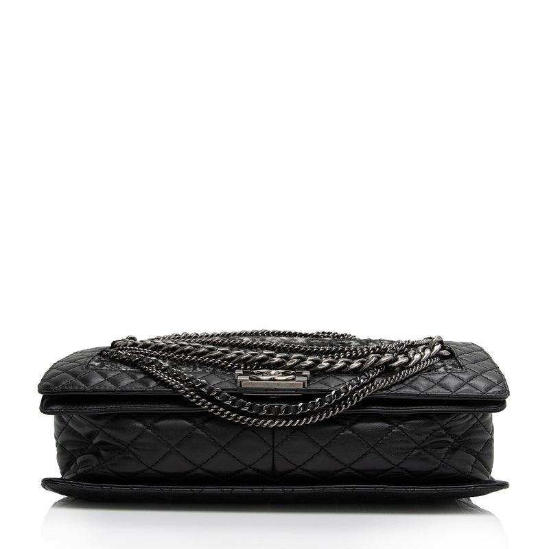 Chanel Calfskin Quilted Enchained Flap Bag Shop online & in-store