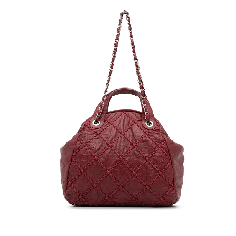 Chanel Ultra Stitch Bowler Bag (SHG-sdMuR6)